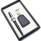 Jewel-Calf-Pen-&-Keychain-Set